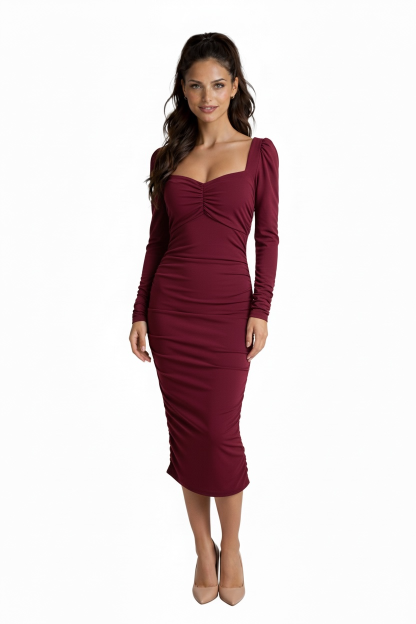 Vestido Fruncido