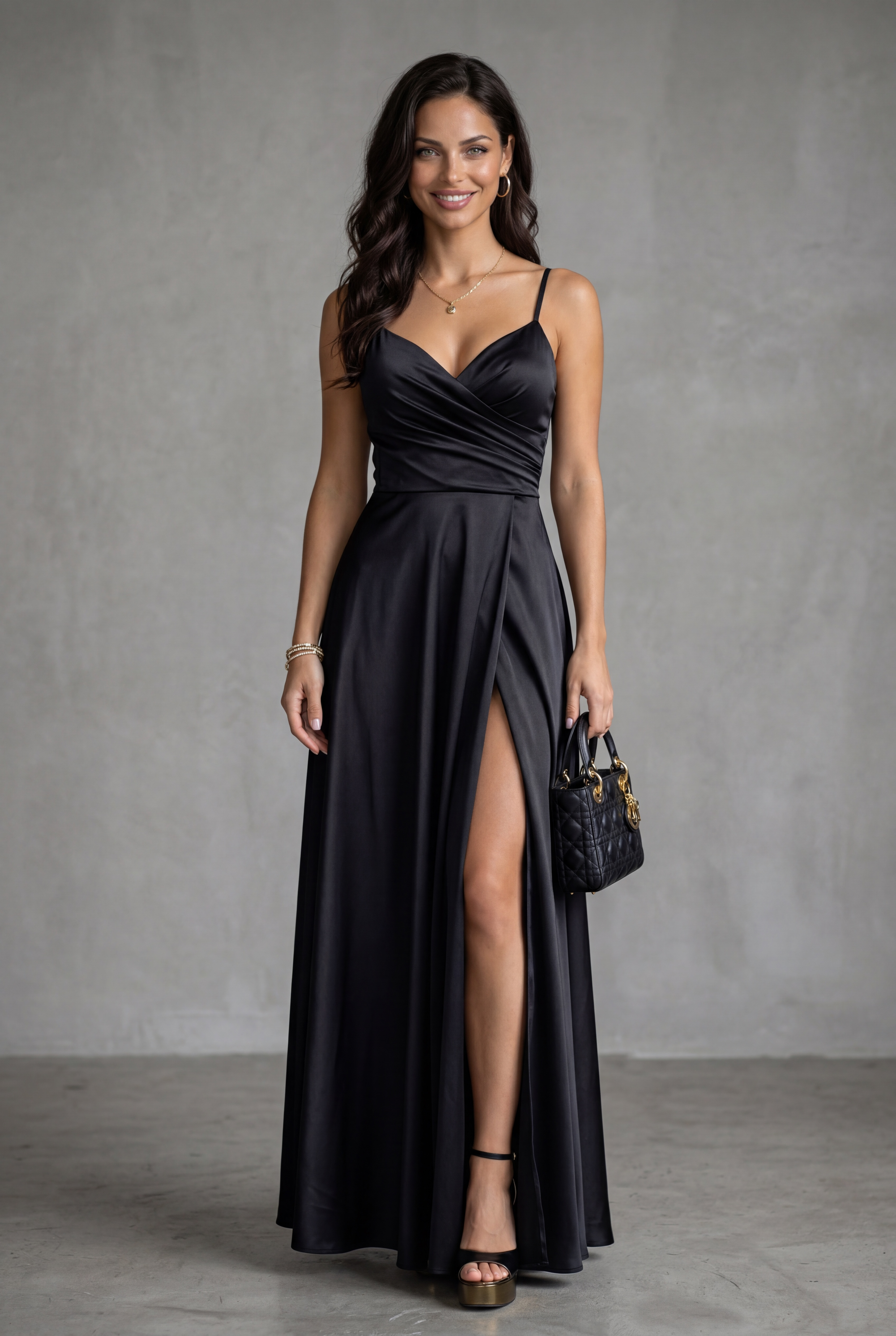 Vestido Satinado