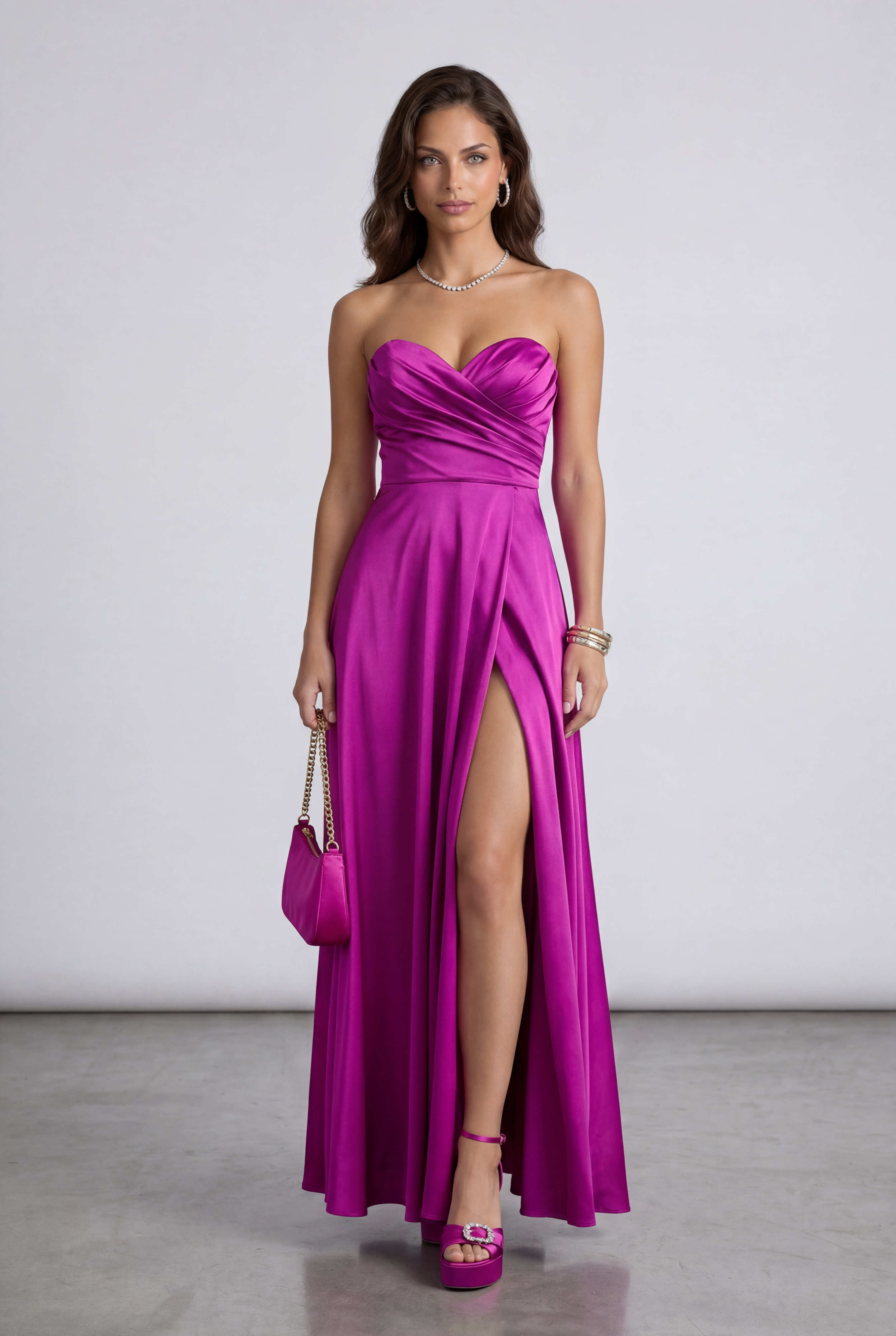 Vestido Satinado