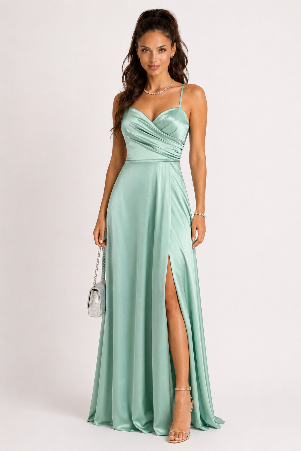Vestido Satinado