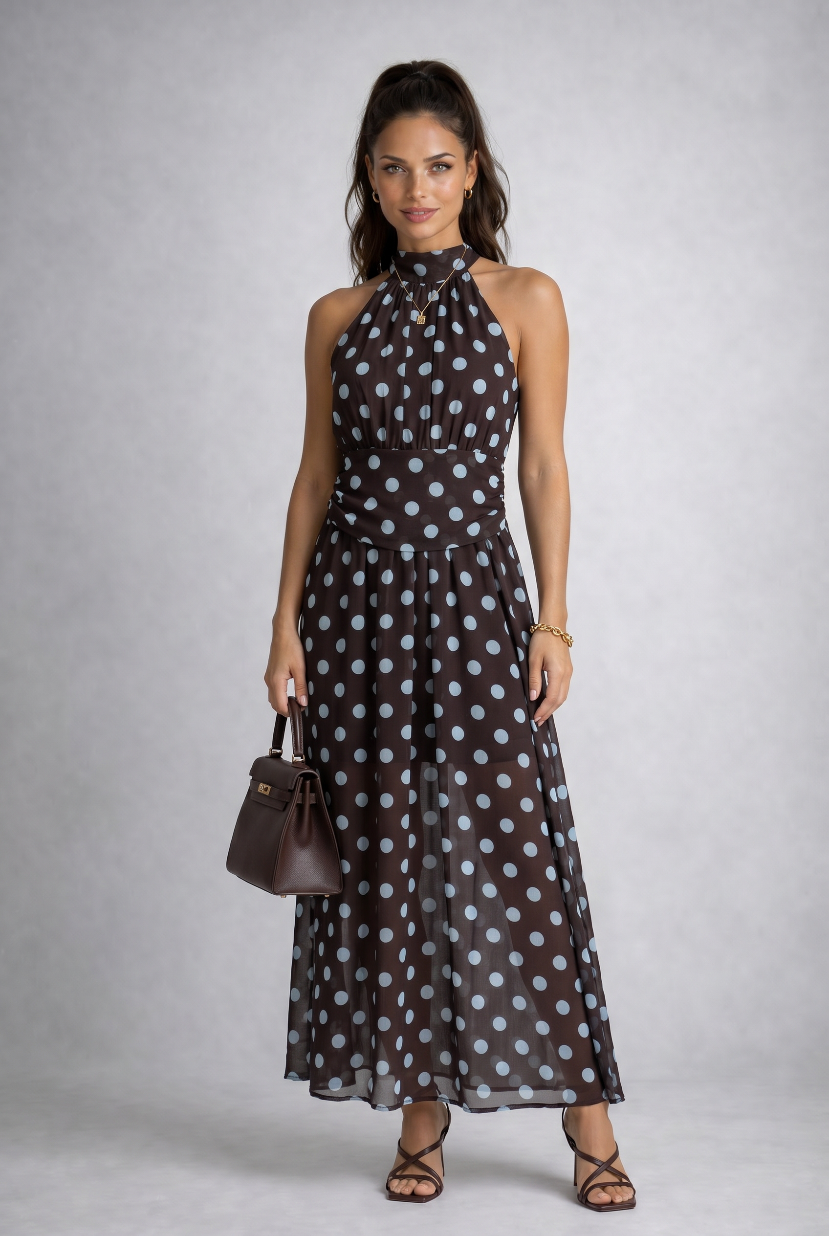 Vestido Lunares