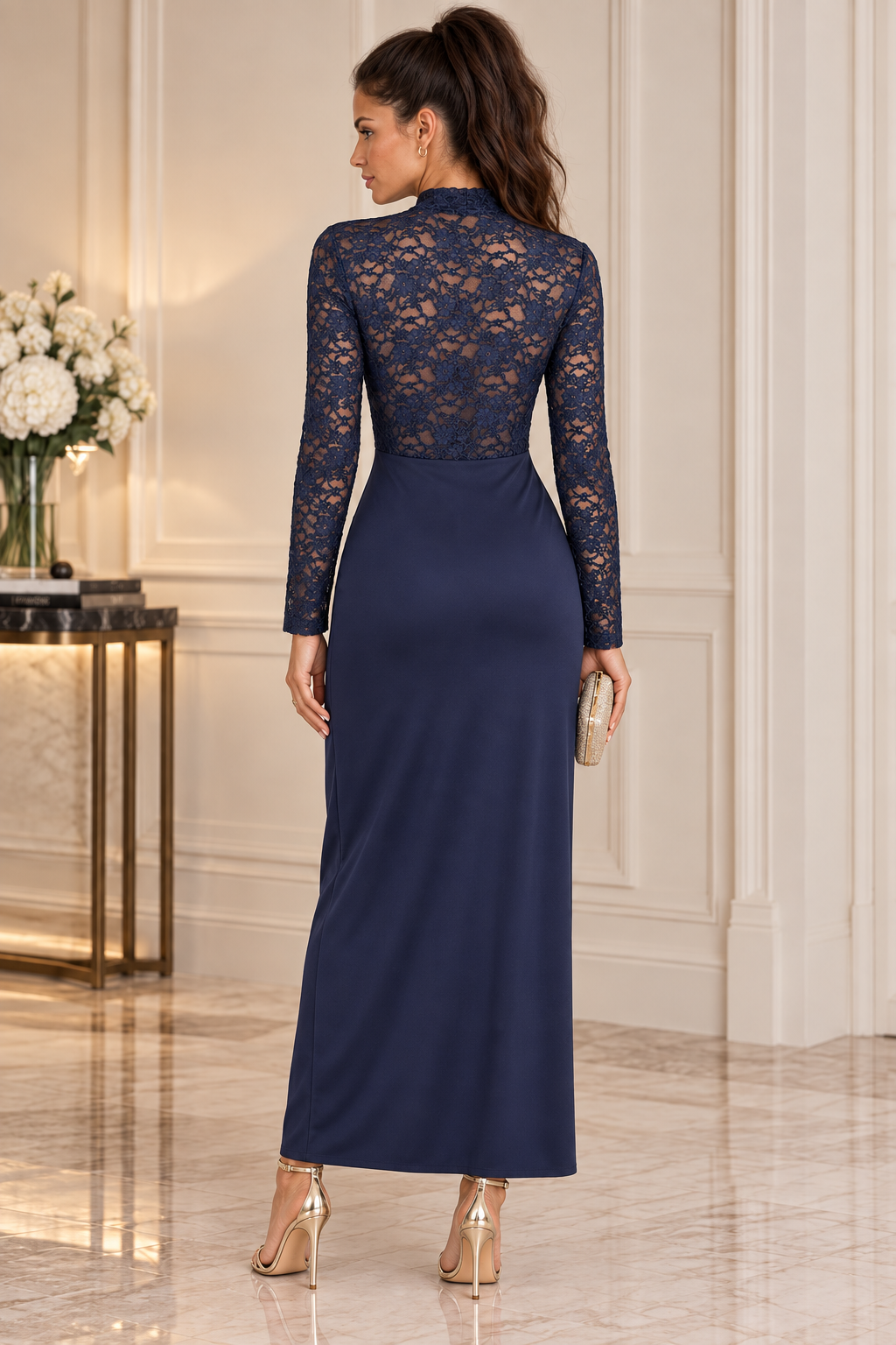 Vestido Maristella espalda - MIAyMIA