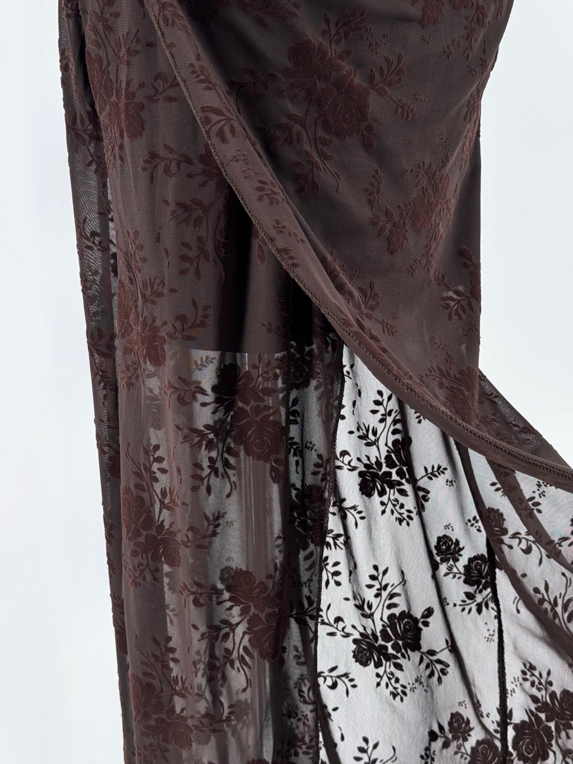 Vestido Fiorella detalle tul bordado - MIAyMIA