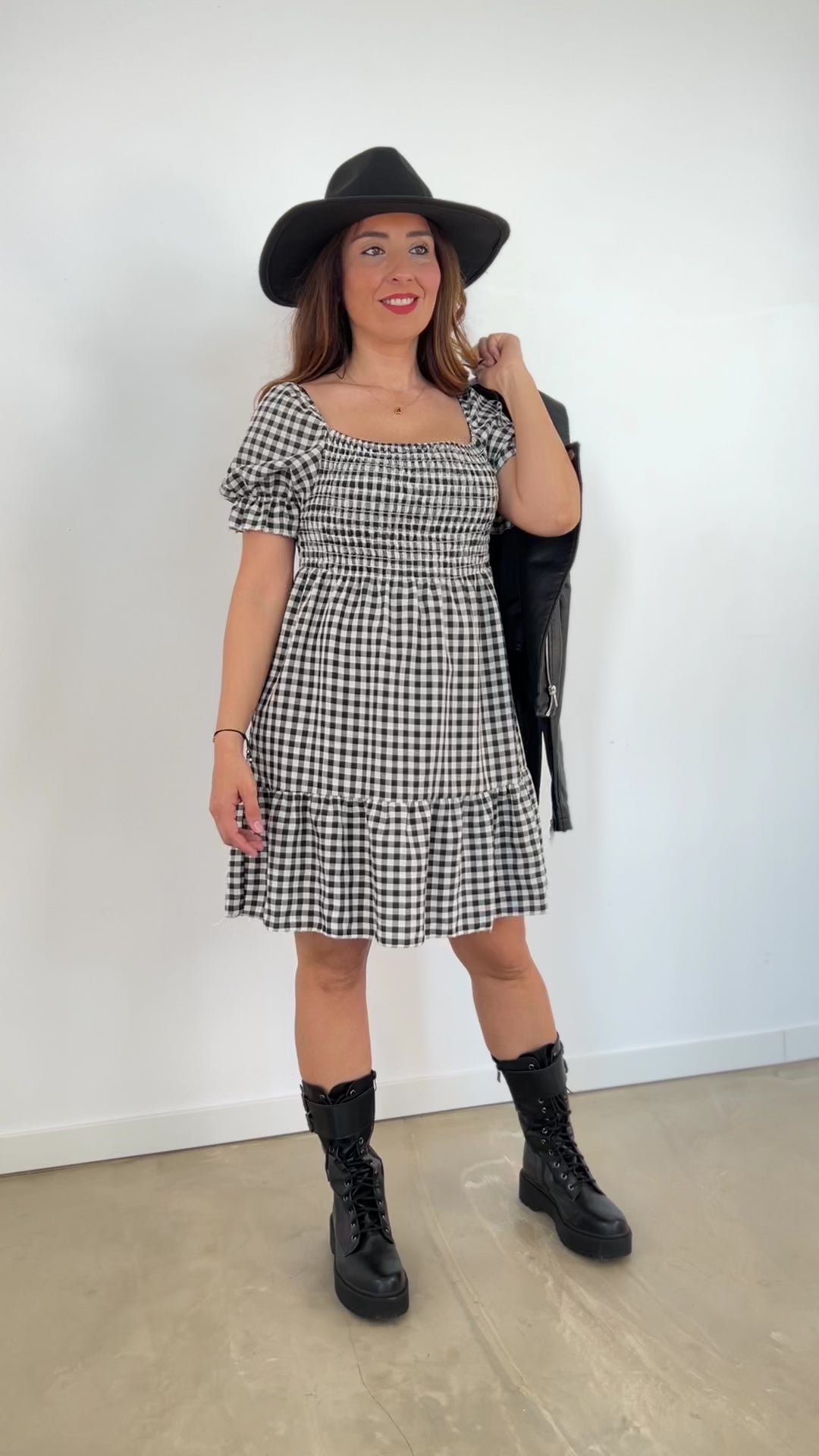 Vestido Cuadros