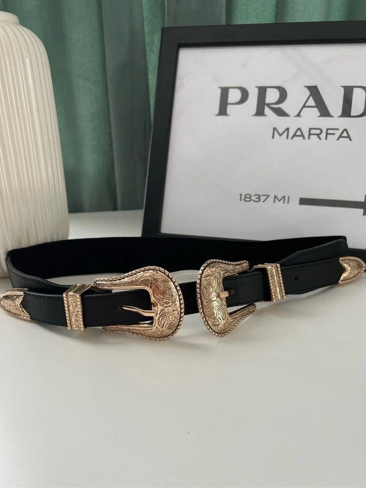 Cinturon doble hebilla - 