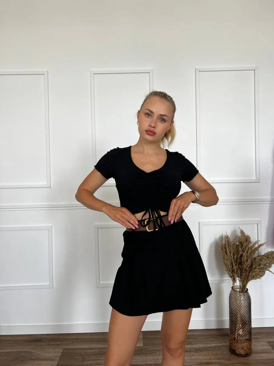 Croptop Fruncido - 