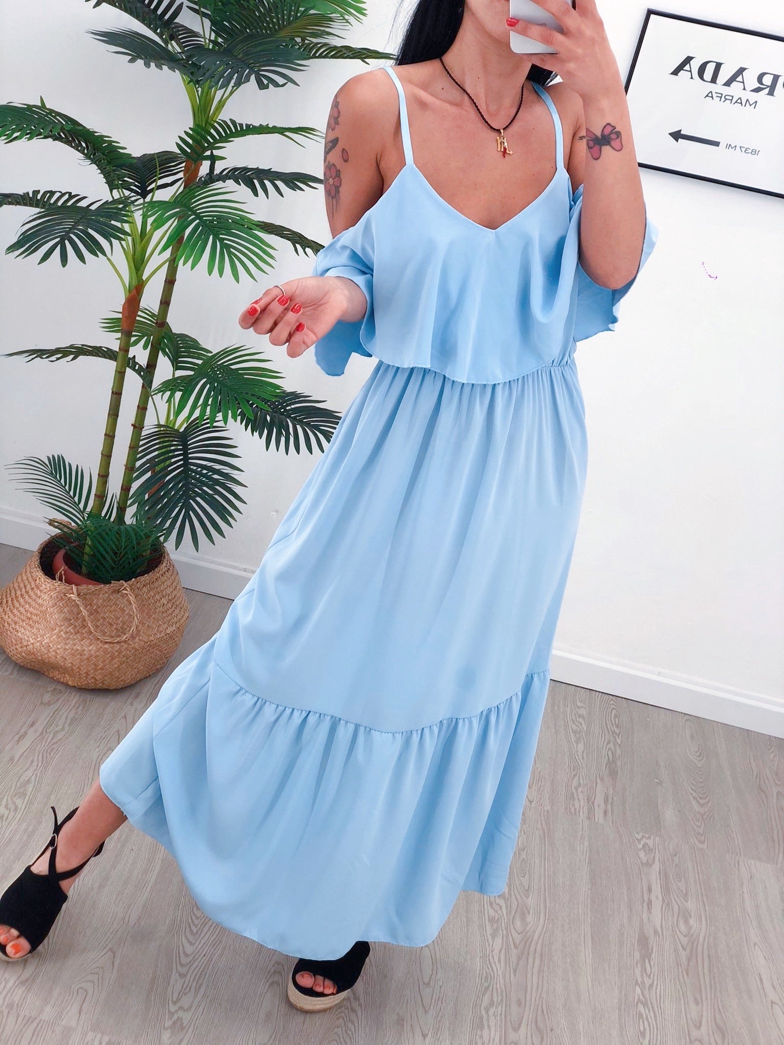 Vestido Continente en 5 colores ch