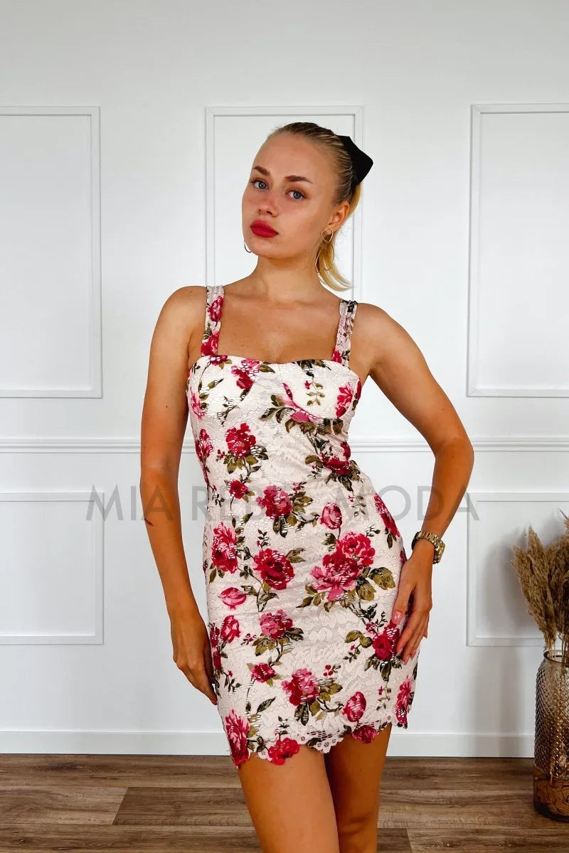 Vestido Rosas - 